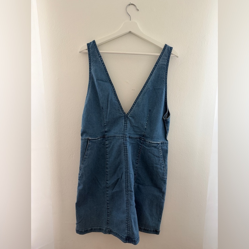 H&M V Denim Dress - NWT size 12